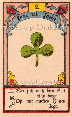 Der Klee im Stier Tageshoroskop heute