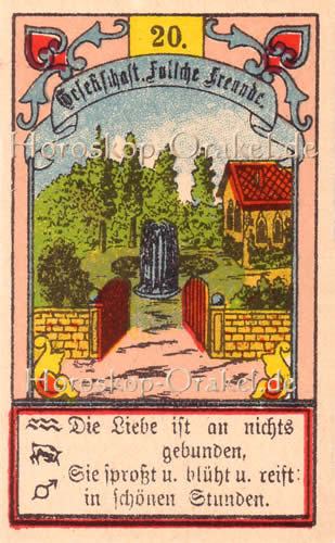 Der Park, Singlehoroskop Stier