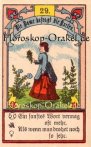 Die Dame, Horoskop mit Lenormand